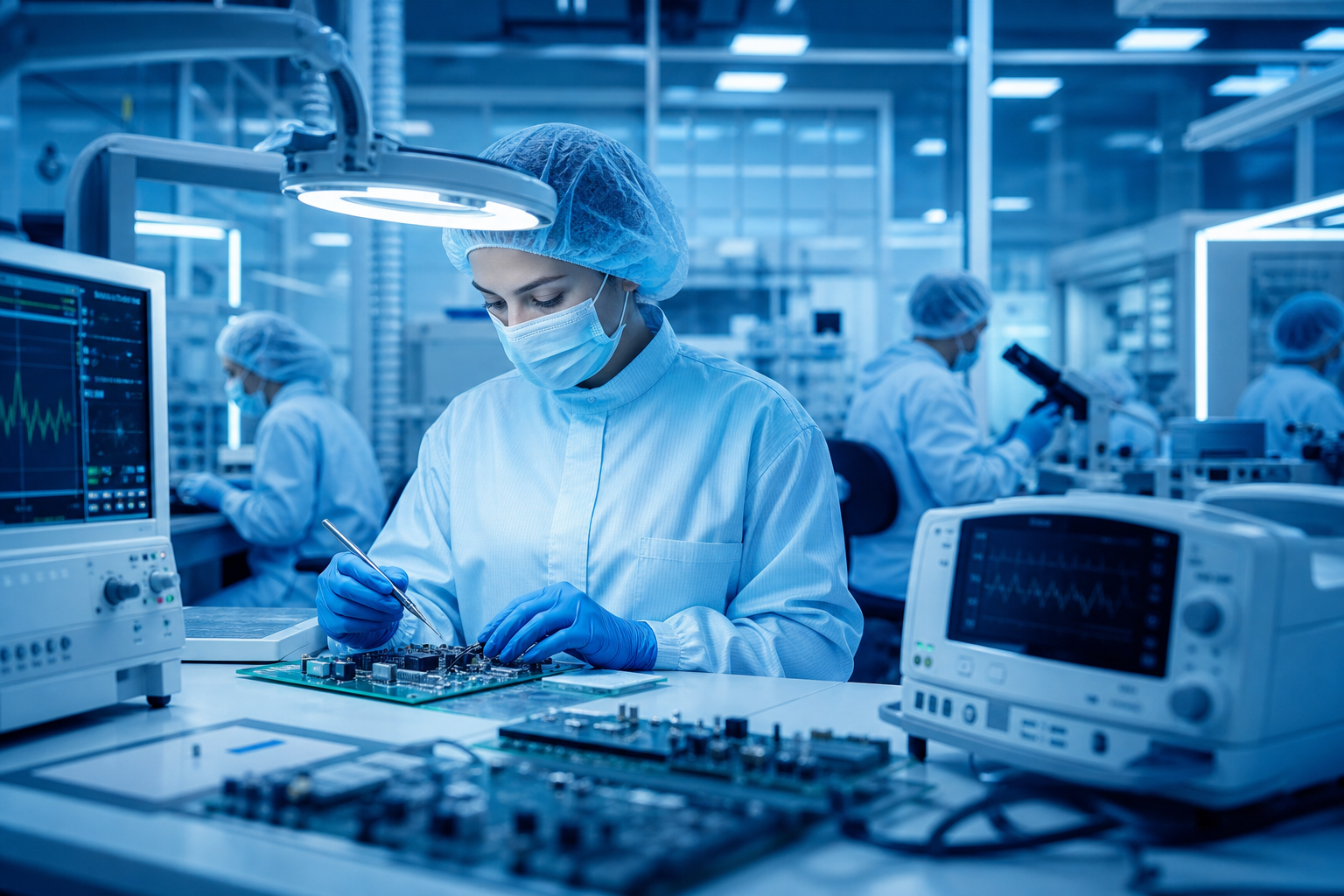 Medizintechnik – sterile Elektronikfertigung