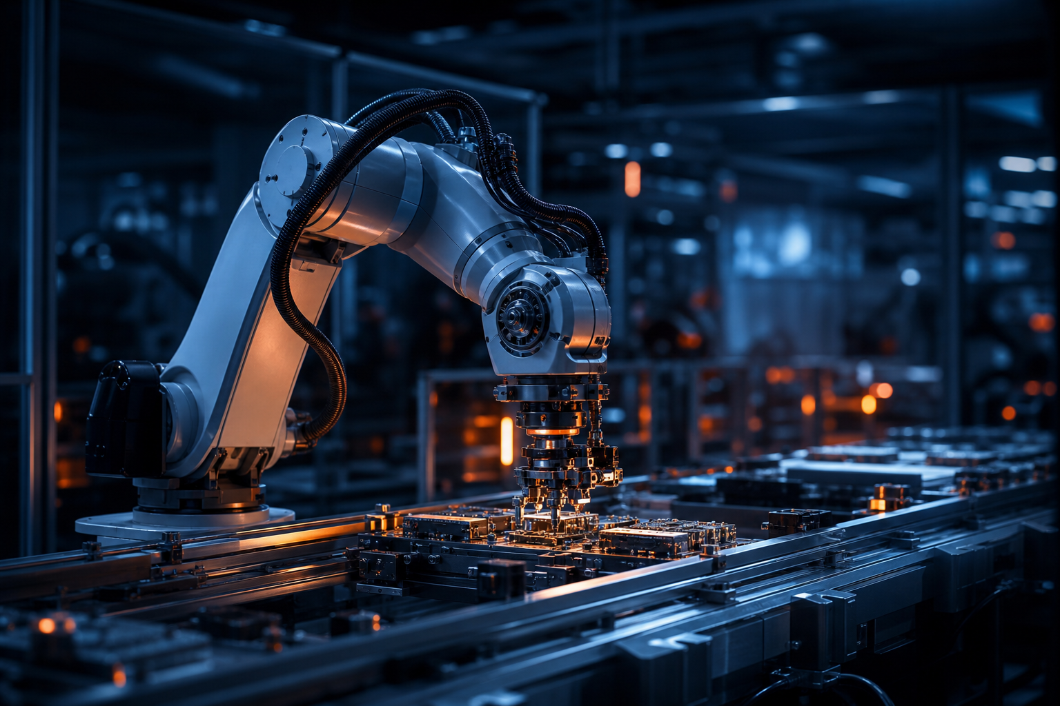 Robotik – Industrieroboter in der Elektronikfertigung