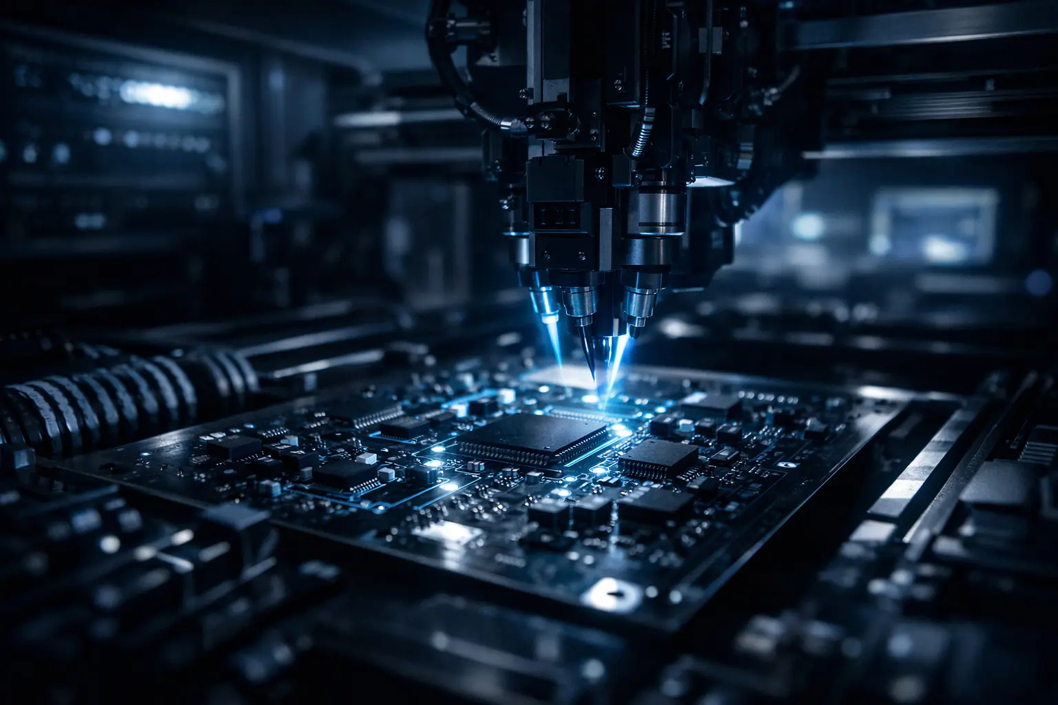 Laserpräzision auf der Leiterplatte