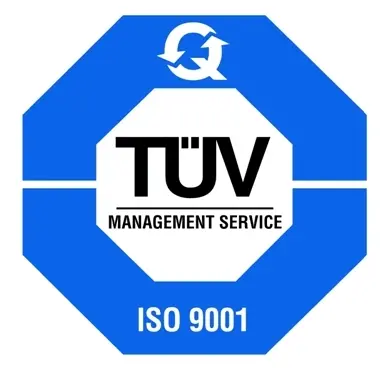 TÜV Süd – DIN ISO 9001:2015 zertifiziert
